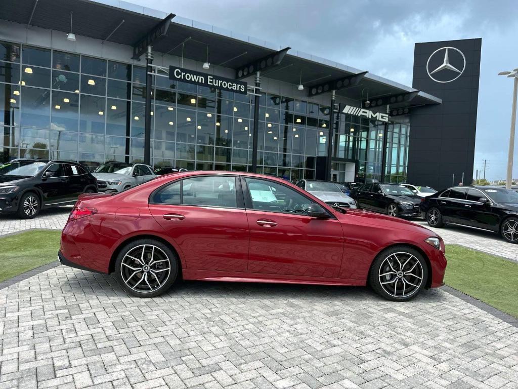 new 2025 Mercedes-Benz C-Class car, priced at $59,085