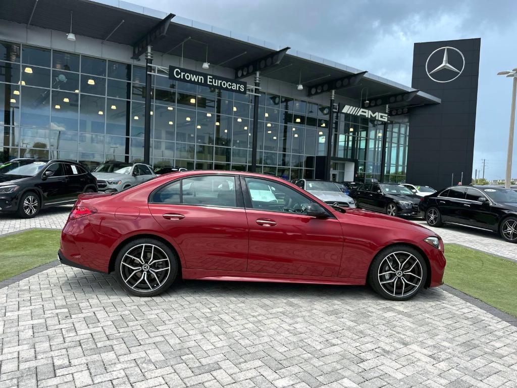 new 2025 Mercedes-Benz C-Class car, priced at $59,085