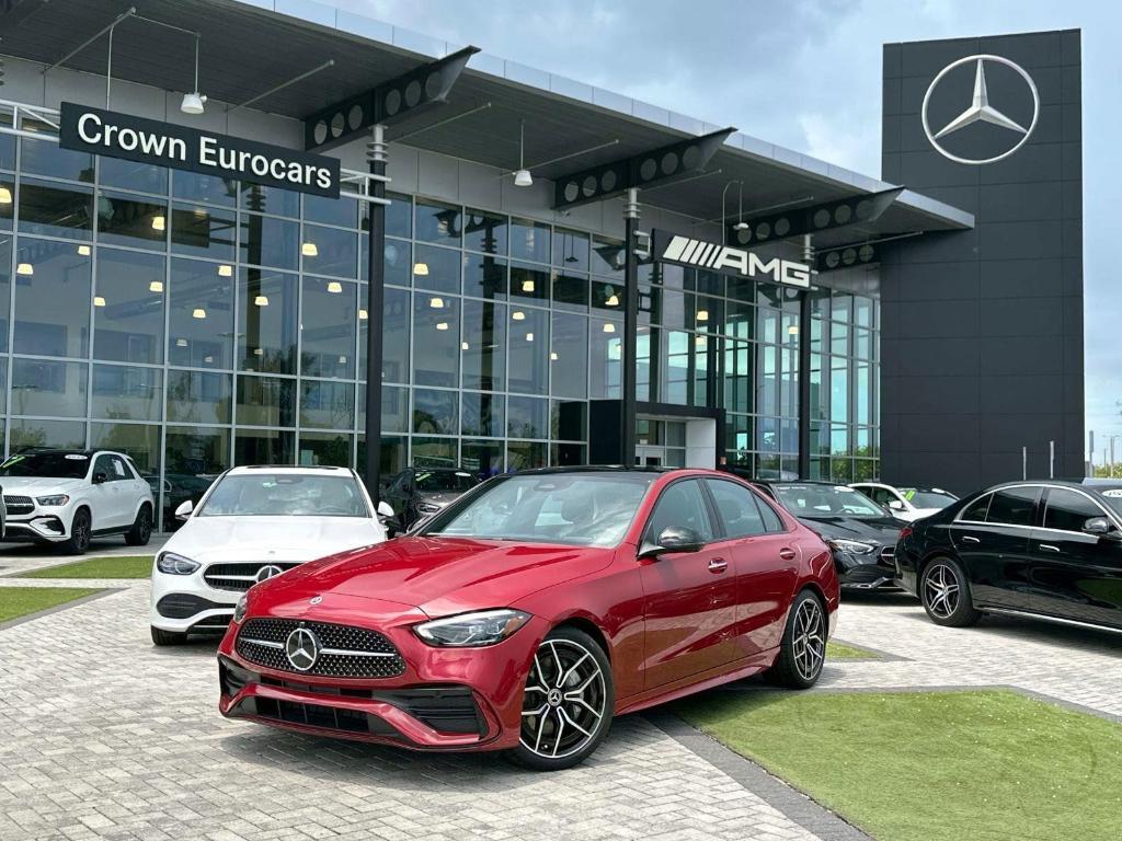 new 2025 Mercedes-Benz C-Class car, priced at $59,085