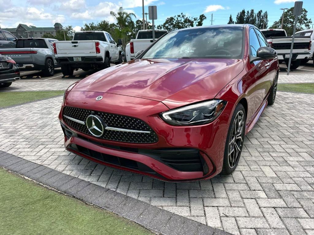 new 2025 Mercedes-Benz C-Class car, priced at $59,085