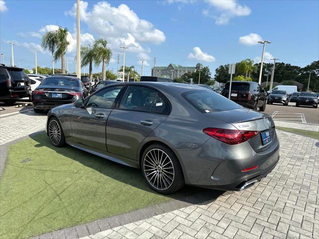 new 2024 Mercedes-Benz C-Class car, priced at $60,875