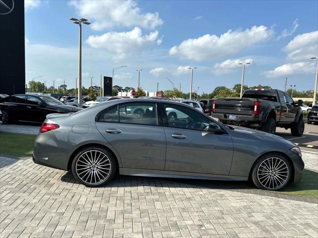 new 2024 Mercedes-Benz C-Class car, priced at $60,875