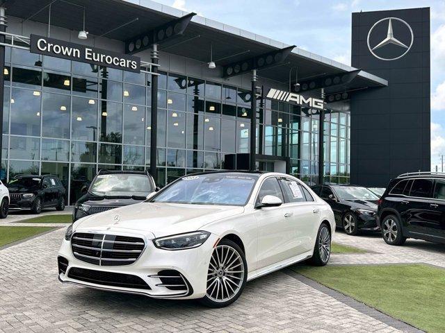used 2023 Mercedes-Benz S-Class car, priced at $92,887