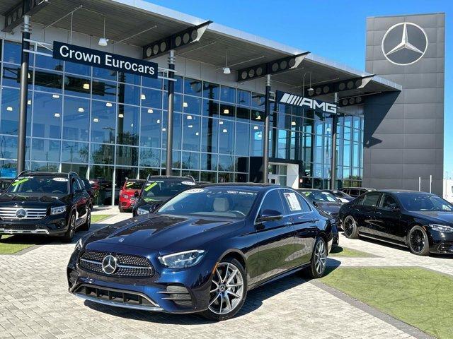 used 2021 Mercedes-Benz E-Class car, priced at $44,491