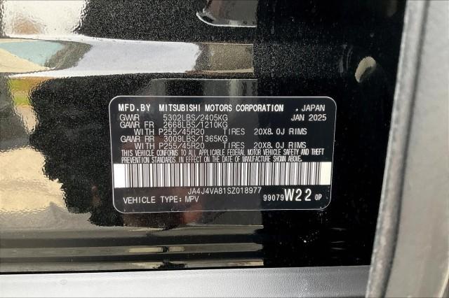 new 2025 Mitsubishi Outlander car, priced at $40,350