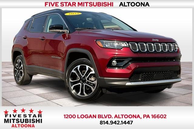 used 2022 Jeep Compass car, priced at $22,990