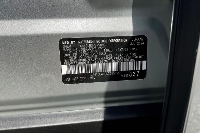 new 2025 Mitsubishi Outlander car, priced at $43,280