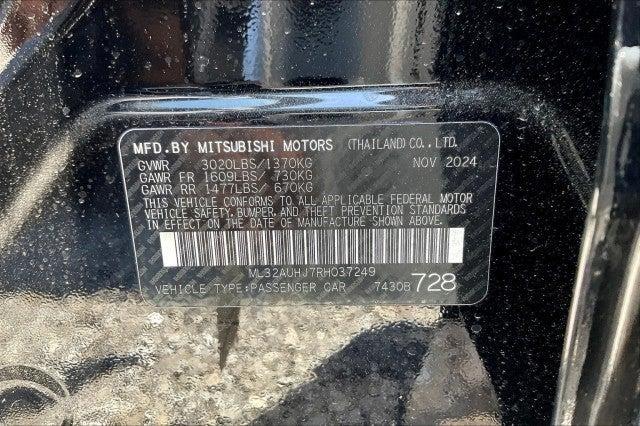 new 2024 Mitsubishi Mirage car, priced at $18,820