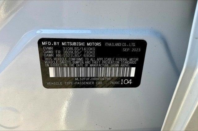 new 2024 Mitsubishi Mirage G4 car, priced at $20,744