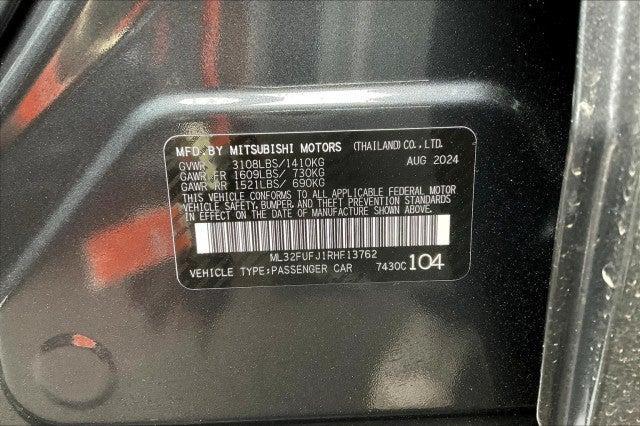 new 2024 Mitsubishi Mirage G4 car, priced at $21,264
