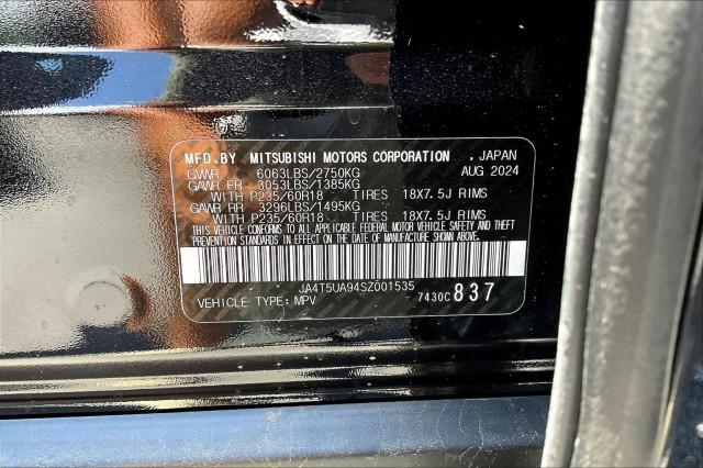 new 2025 Mitsubishi Outlander car, priced at $42,880