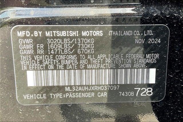 new 2024 Mitsubishi Mirage car, priced at $19,065