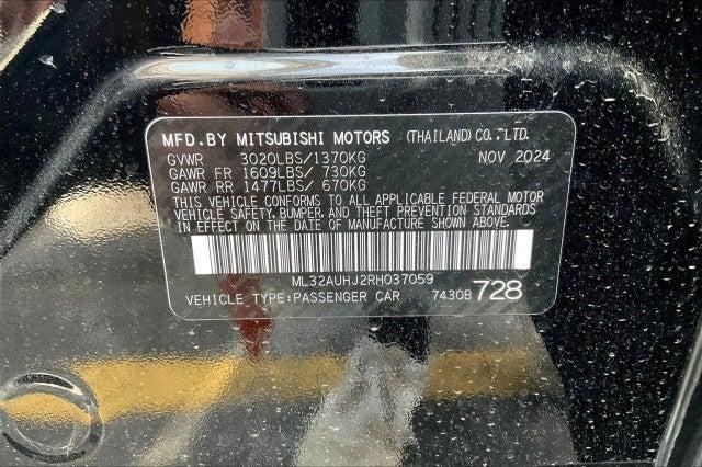 new 2024 Mitsubishi Mirage car, priced at $19,065
