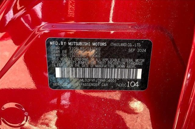 new 2024 Mitsubishi Mirage G4 car, priced at $21,749