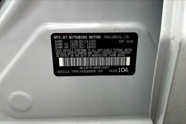 new 2024 Mitsubishi Mirage G4 car, priced at $21,909