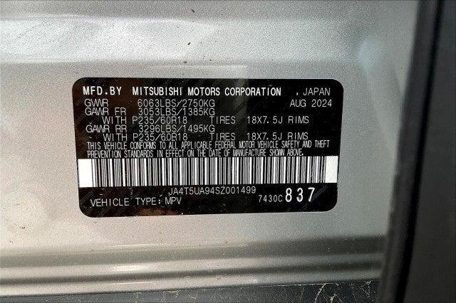 new 2025 Mitsubishi Outlander PHEV car, priced at $42,880