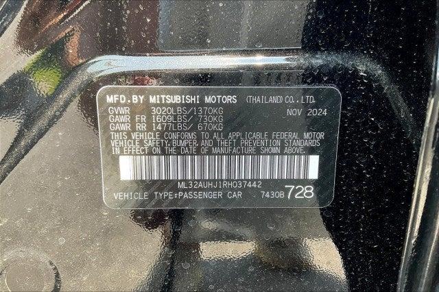 new 2024 Mitsubishi Mirage car, priced at $19,065