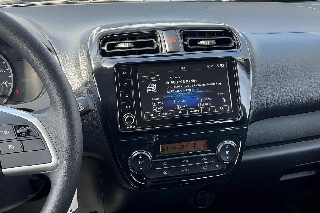 new 2024 Mitsubishi Mirage car, priced at $18,865