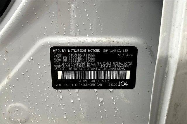 new 2024 Mitsubishi Mirage G4 car, priced at $21,144