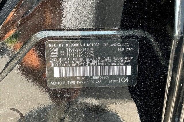 new 2024 Mitsubishi Mirage G4 car, priced at $20,750