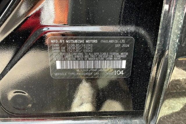 new 2024 Mitsubishi Mirage G4 car, priced at $21,114