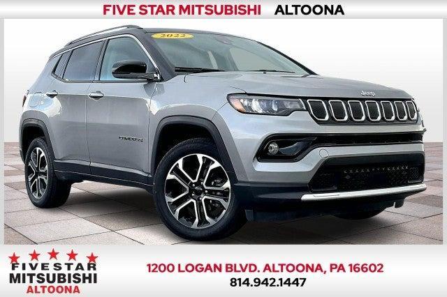 used 2022 Jeep Compass car, priced at $23,990