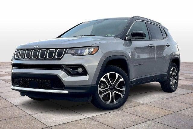 used 2022 Jeep Compass car, priced at $23,990
