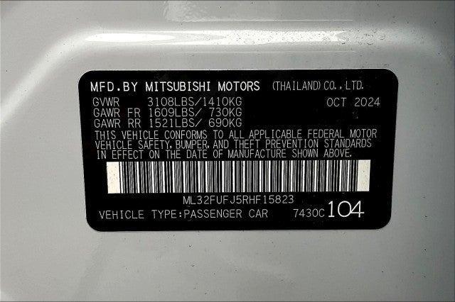 new 2024 Mitsubishi Mirage G4 car, priced at $20,080