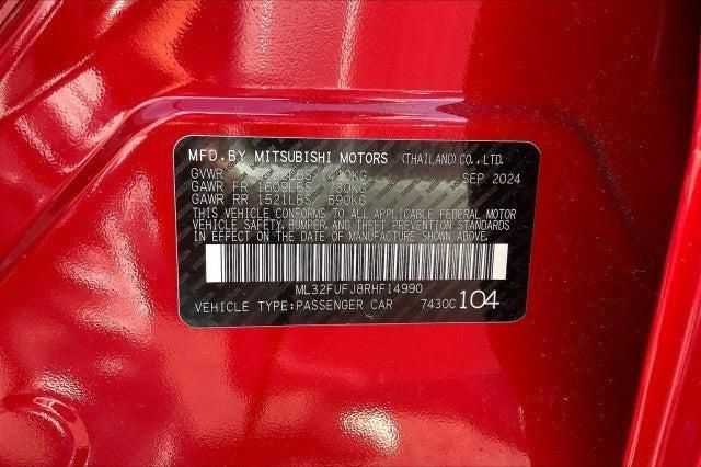 new 2024 Mitsubishi Mirage G4 car, priced at $21,264