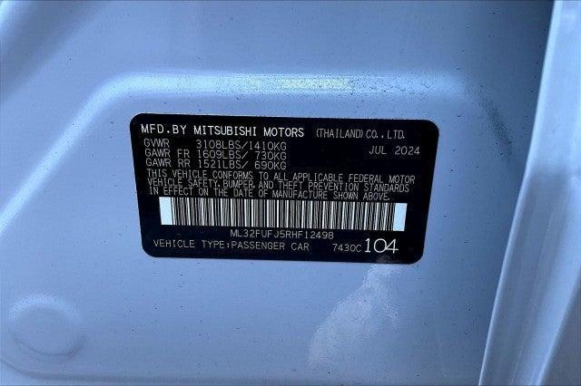 new 2024 Mitsubishi Mirage G4 car, priced at $21,300