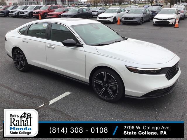 new 2025 Honda Accord Hybrid car, priced at $35,305
