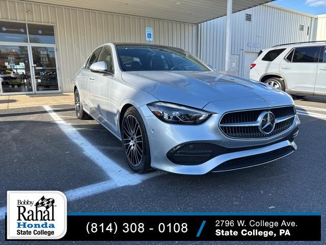 used 2022 Mercedes-Benz C-Class car, priced at $36,879