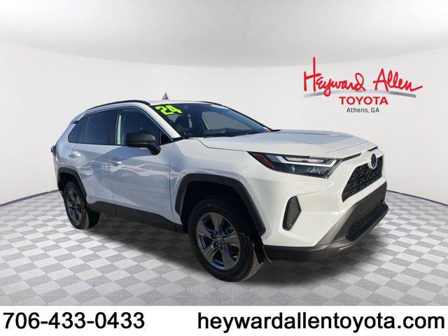 used 2024 Toyota RAV4 Hybrid car, priced at $32,000