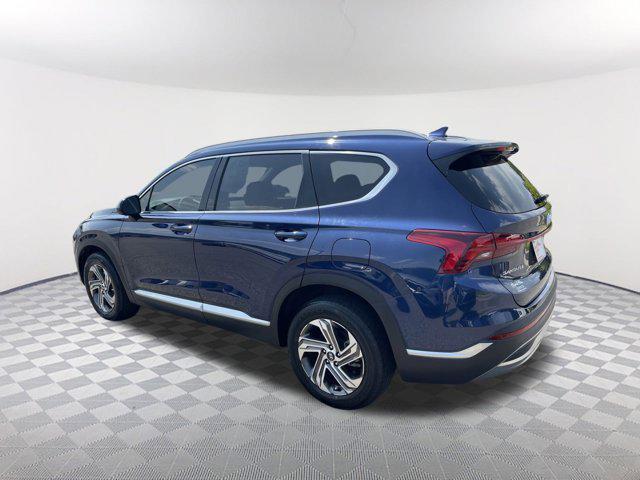 used 2021 Hyundai Santa Fe car, priced at $19,998