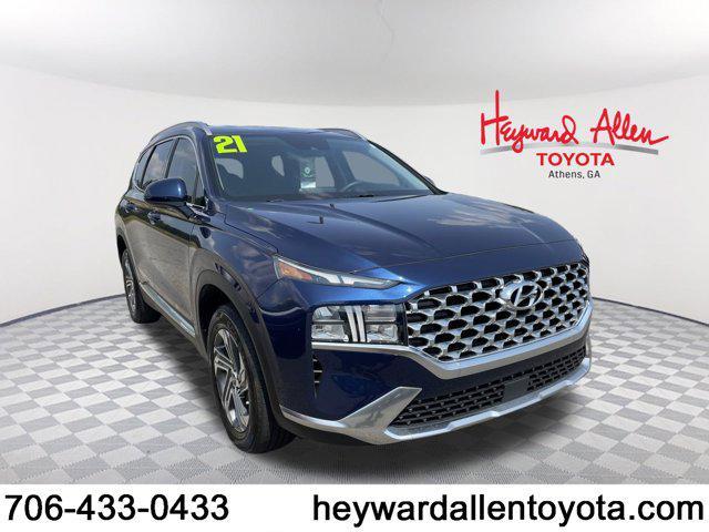 used 2021 Hyundai Santa Fe car, priced at $19,998