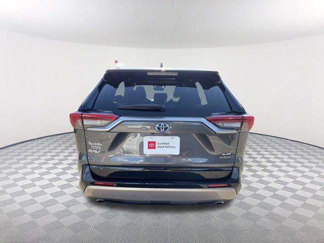 used 2022 Toyota RAV4 Hybrid car, priced at $34,900
