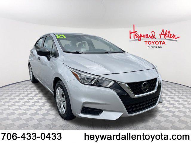 used 2021 Nissan Versa car, priced at $13,998