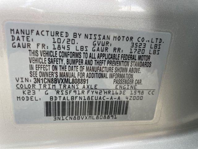 used 2021 Nissan Versa car, priced at $13,998
