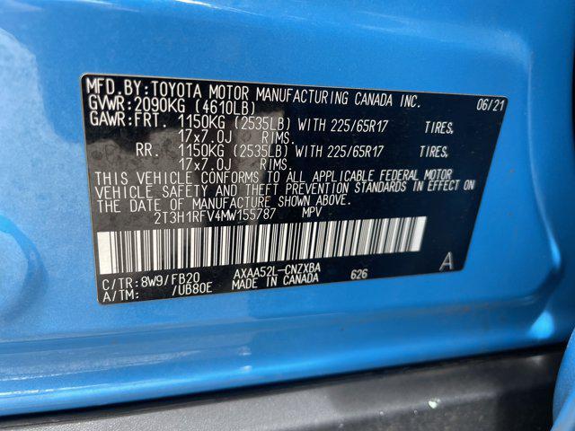 used 2021 Toyota RAV4 car, priced at $22,998