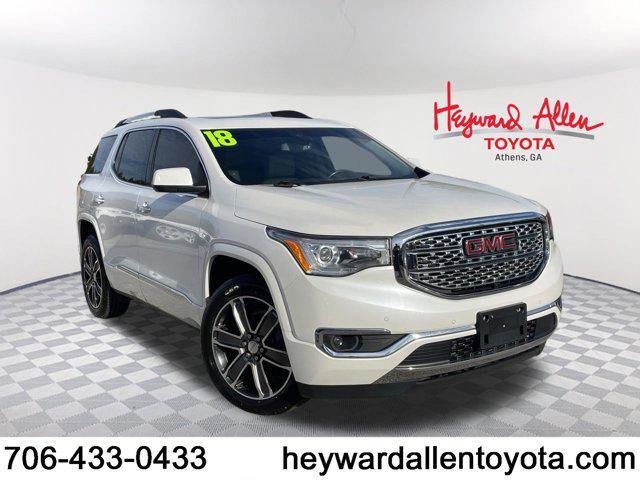 used 2018 GMC Acadia car, priced at $21,750