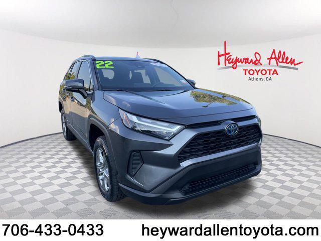 used 2022 Toyota RAV4 Hybrid car, priced at $29,498