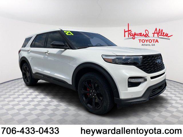 used 2021 Ford Explorer car, priced at $39,830