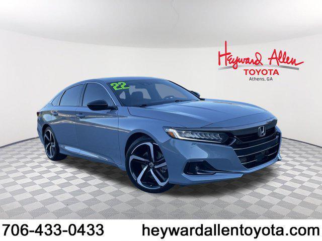 used 2022 Honda Accord car, priced at $26,550