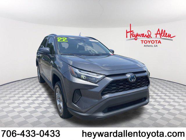 used 2022 Toyota RAV4 Hybrid car, priced at $31,998