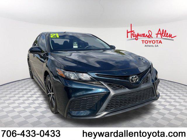 used 2021 Toyota Camry car, priced at $21,995