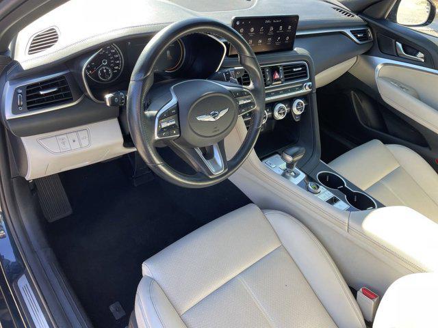 used 2022 Genesis G70 car, priced at $25,850