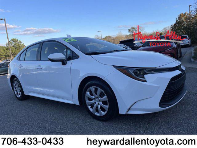 used 2023 Toyota Corolla car, priced at $19,300