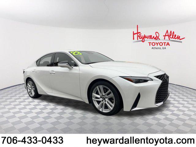 used 2023 Lexus IS 300 car, priced at $33,900