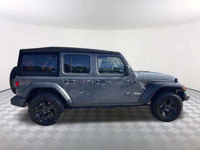 used 2020 Jeep Wrangler Unlimited car, priced at $28,900