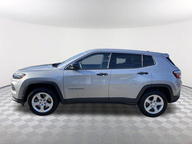 used 2023 Jeep Compass car, priced at $21,900